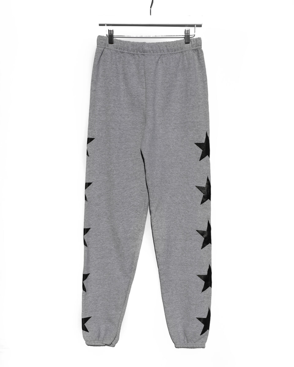 Black best sale star sweatpants