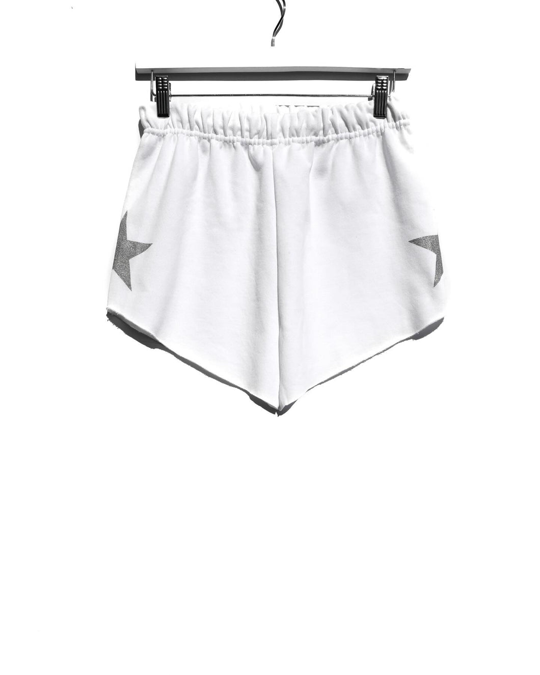 Sweat Shorts / White Silver Star