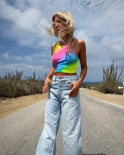 Load image into Gallery viewer, Crop Tank / Neon Ombré