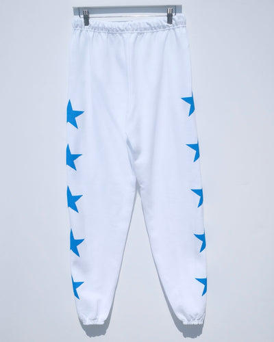 Joggers / Neon Blue Star