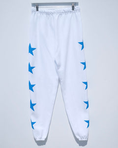 Joggers / Neon Blue Star