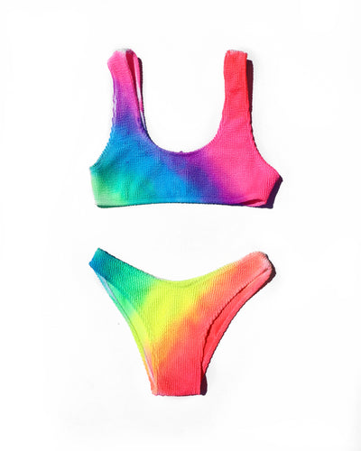 Tank Bikini / Rainbow Ombre