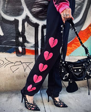 Load image into Gallery viewer, Joggers / Black Heartbreaker