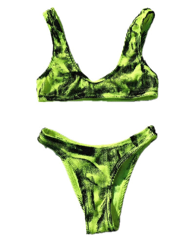 Tank Bikini / Highlighter Black