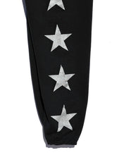 Load image into Gallery viewer, Joggers / Black Silver Star