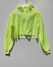 Load image into Gallery viewer, Cropped Hoodie / Limoncello