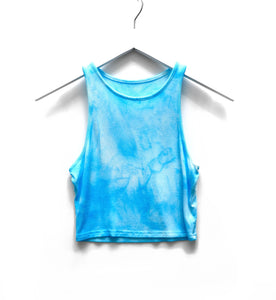 Crop Tank / Ocean