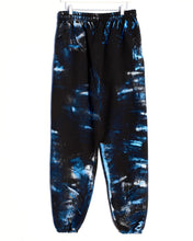 Load image into Gallery viewer, Hand-Painted Joggers / Black Cobalt