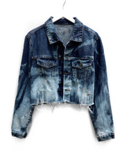 Load image into Gallery viewer, The Crop Denim Jacket