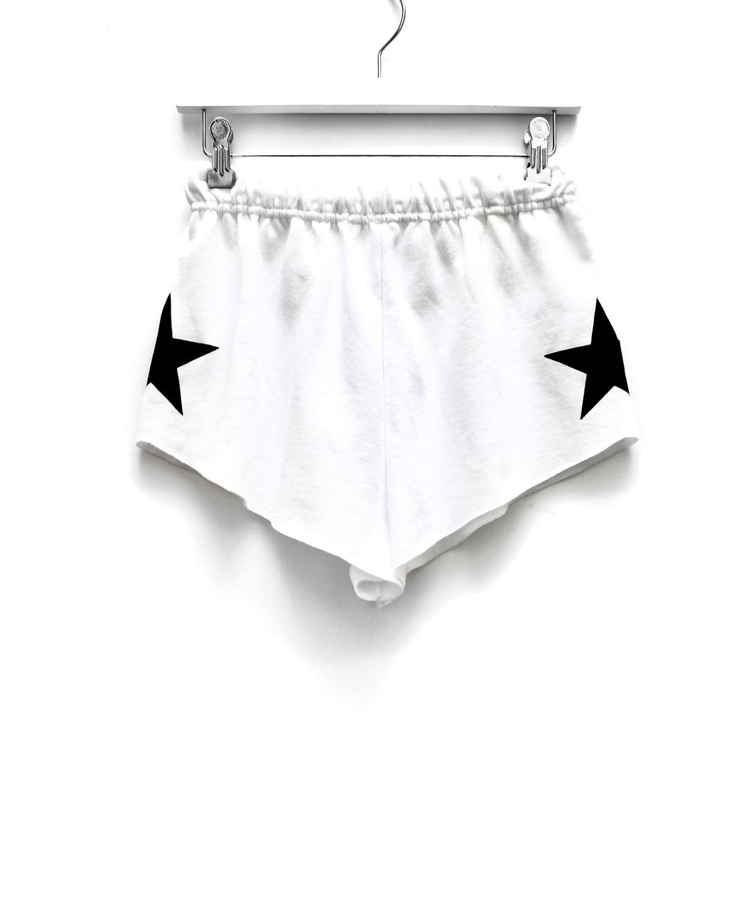 Sweat Shorts / White Black Star