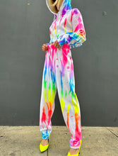 Load image into Gallery viewer, Cropped Hoodie / Neon Prism