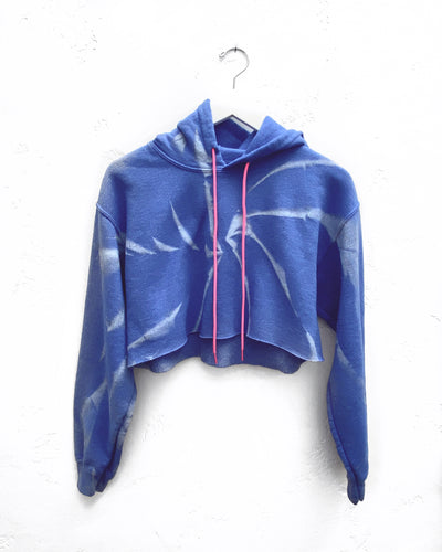 Cropped Hoodie / Sky