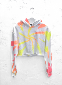 Cropped Hoodie / Tequila Sunrise