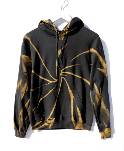 Pocket Hoodie / Black Gold