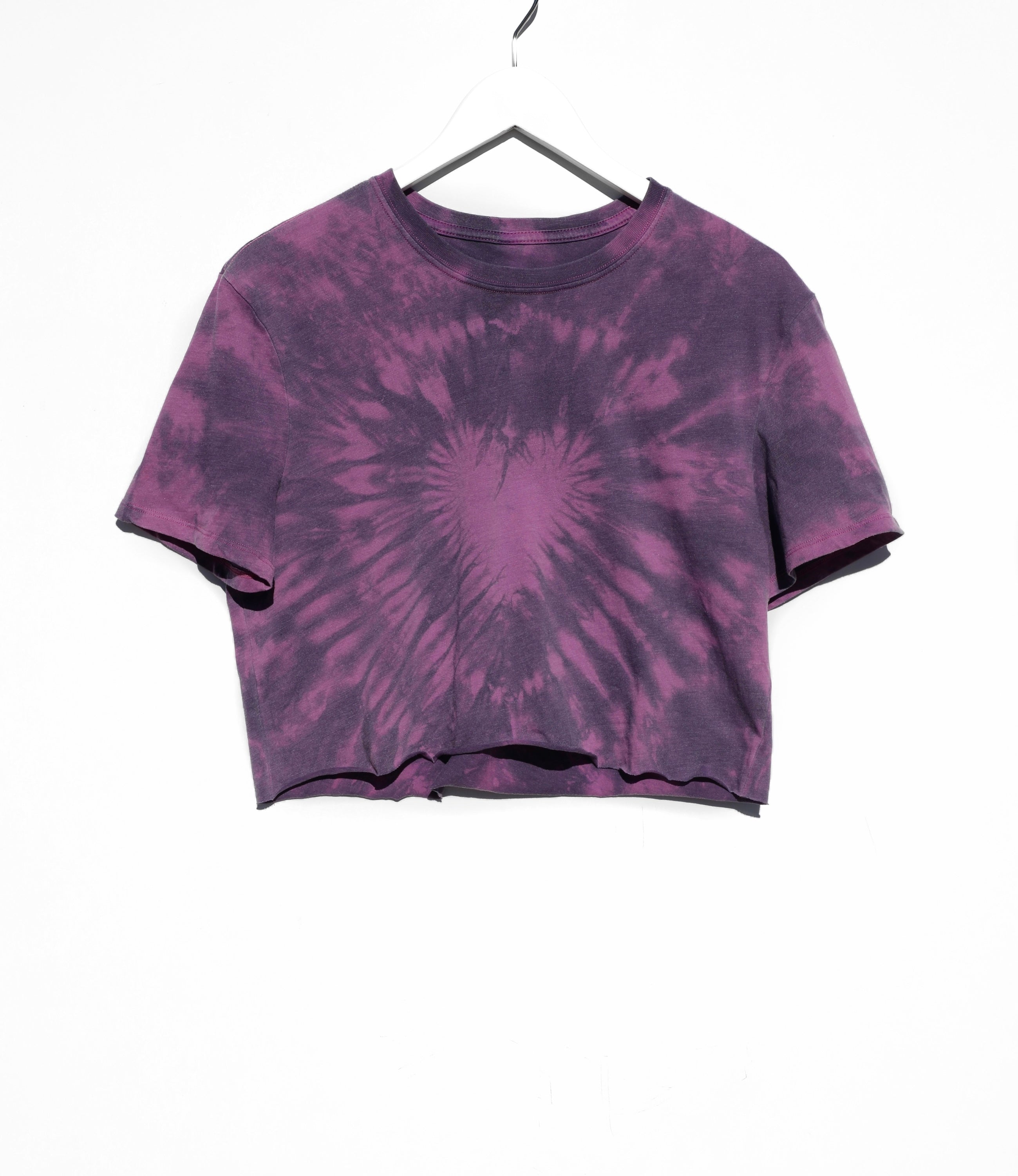 tie dye shirt crop top