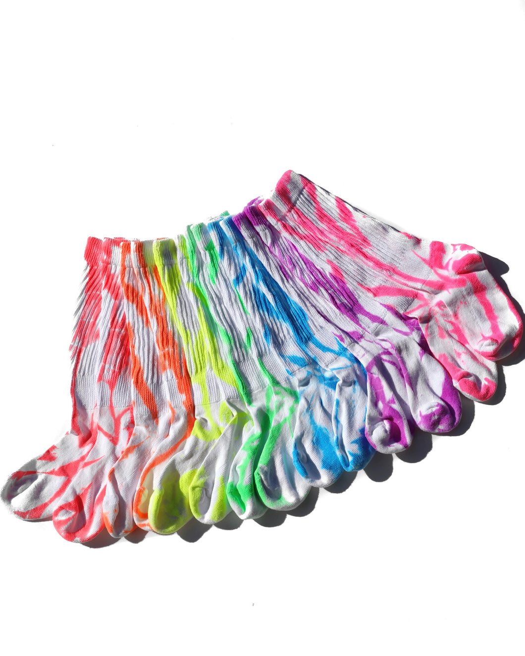 Tie Dye Socks / Set of 7