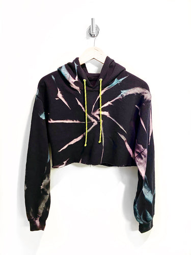 Cropped Hoodie / Miami Vice Metallic